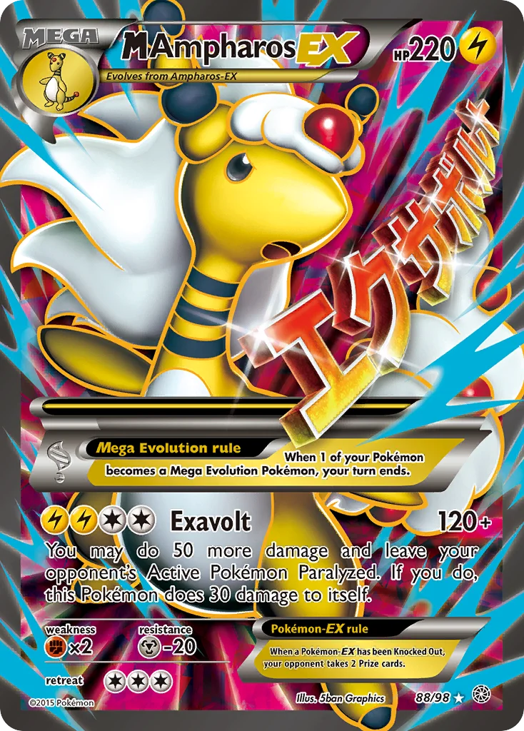 M Ampharos-EX · Ancient Origins
