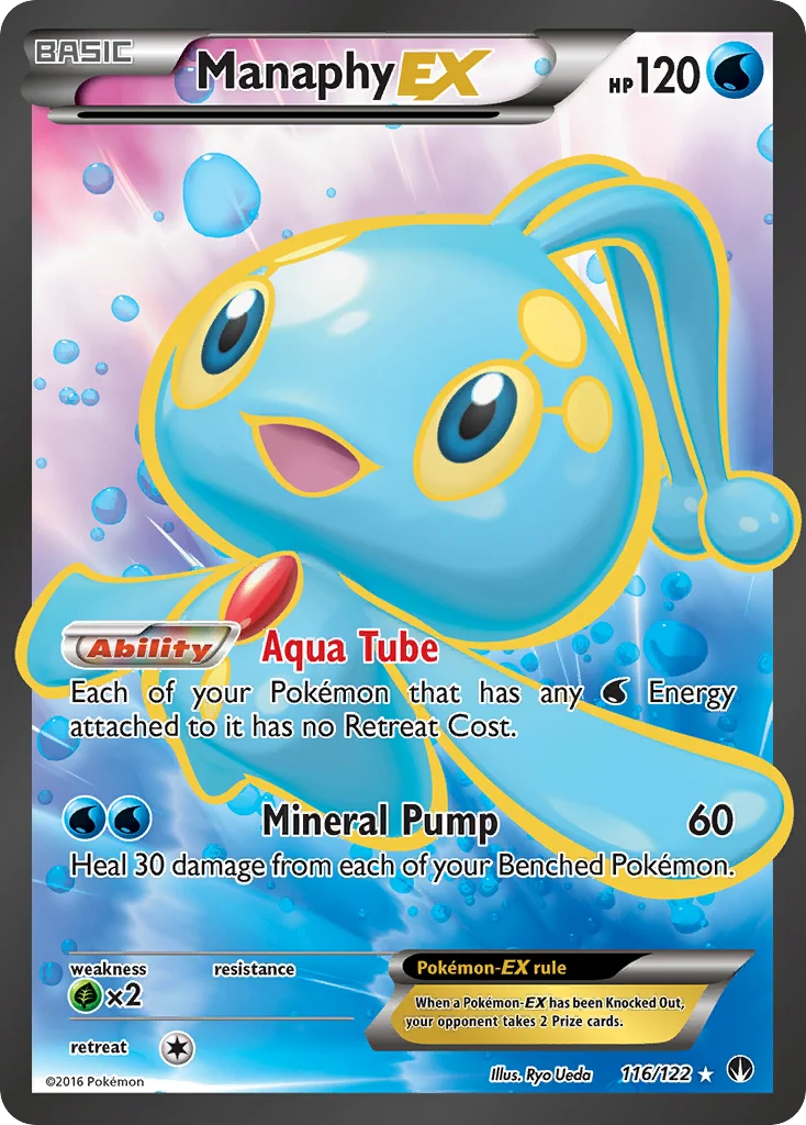 Manaphy-EX · BREAKpoint