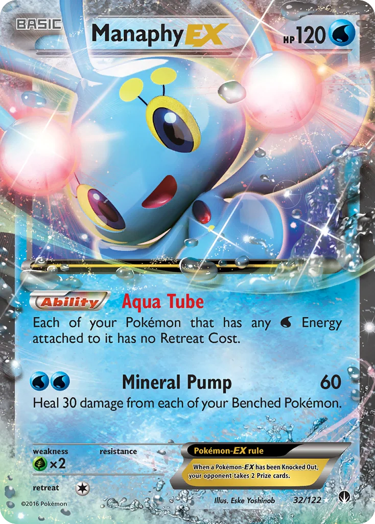 Manaphy-EX · BREAKpoint