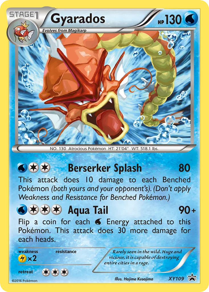 Gyarados · XY Black Star Promos