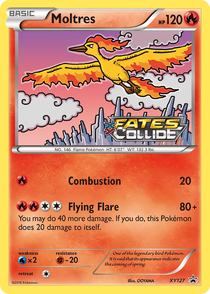Moltres · XY Black Star Promos