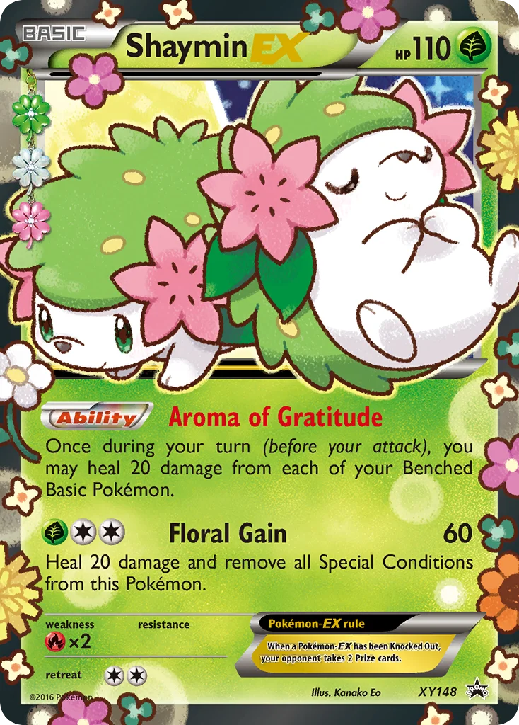 Shaymin-EX · XY Black Star Promos