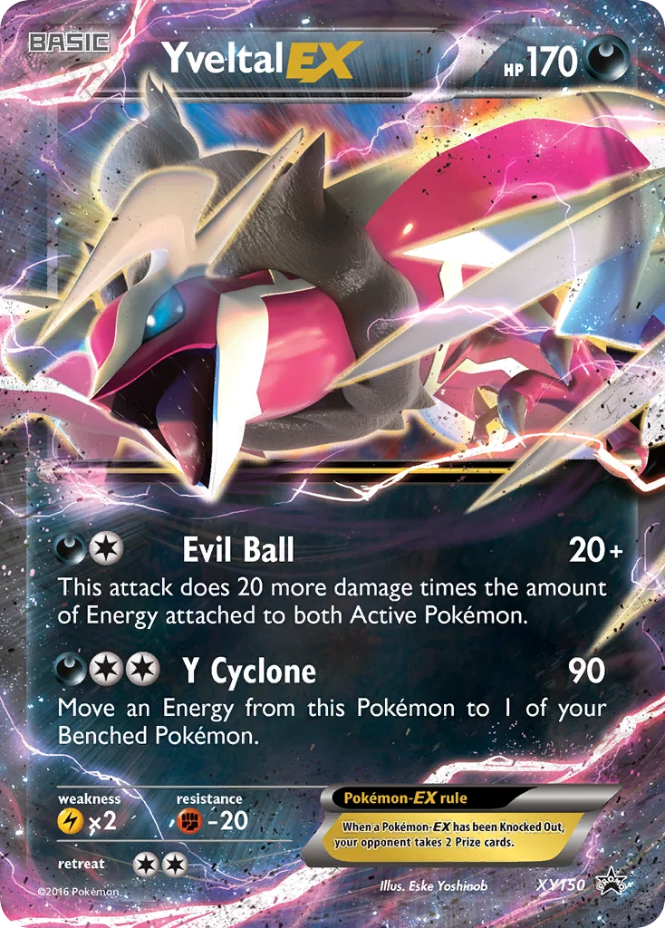 Yveltal-EX · XY Black Star Promos