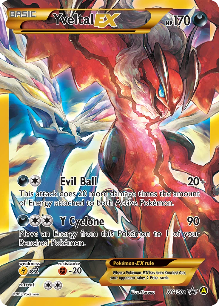 Yveltal-EX · XY Black Star Promos