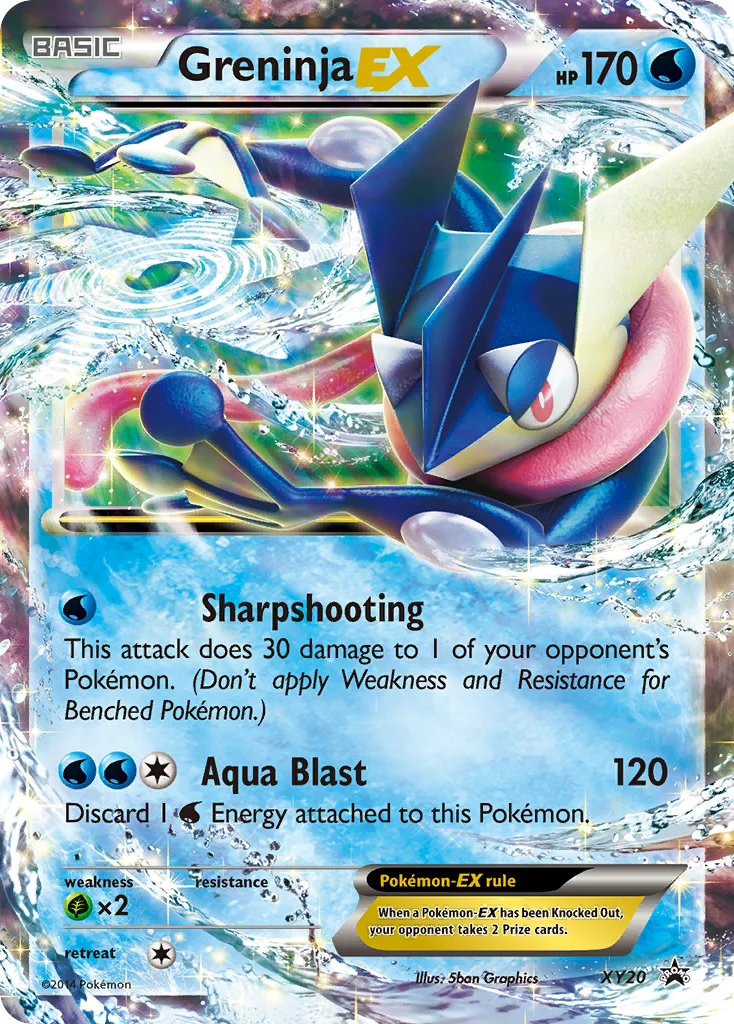 Greninja-EX · XY Black Star Promos
