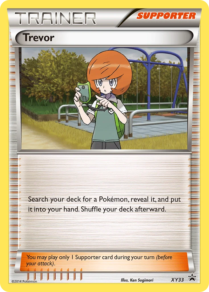Trevor · XY Black Star Promos