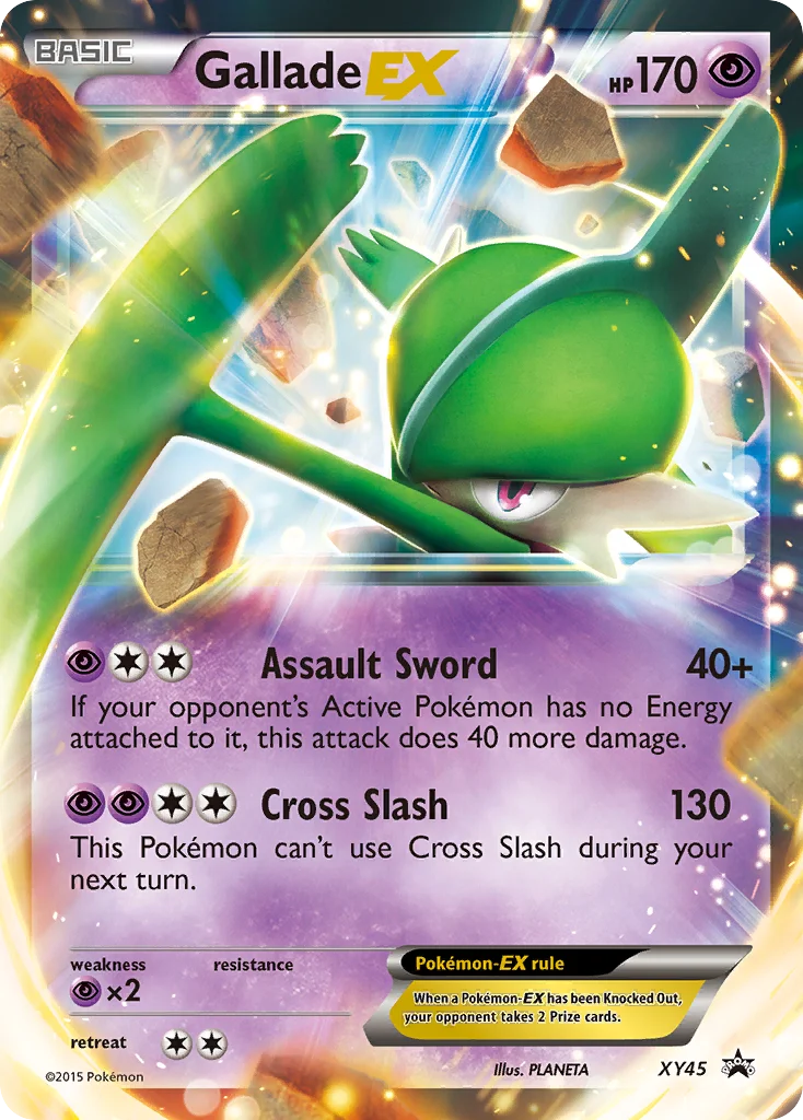 Gallade-EX · XY Black Star Promos