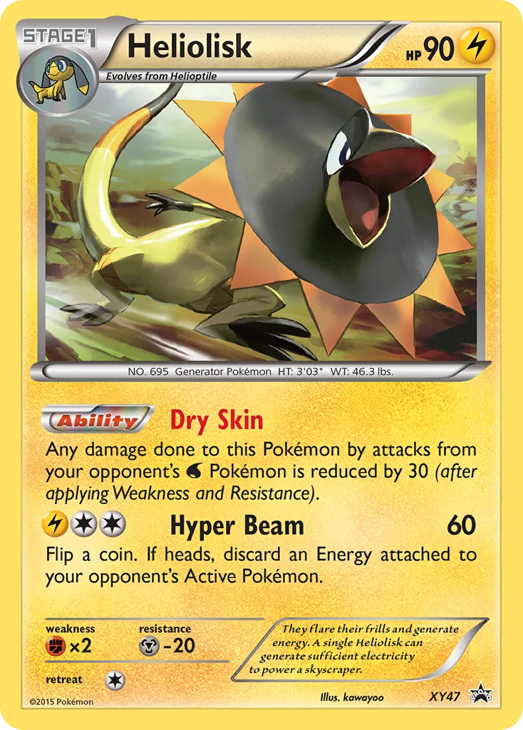Heliolisk · XY Black Star Promos