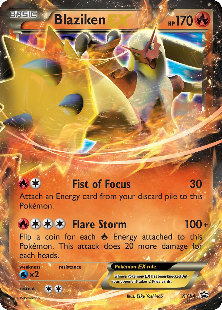Blaziken-EX · XY Black Star Promos
