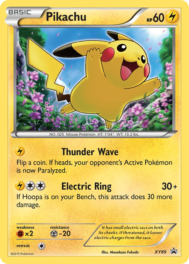 Pikachu · XY Black Star Promos