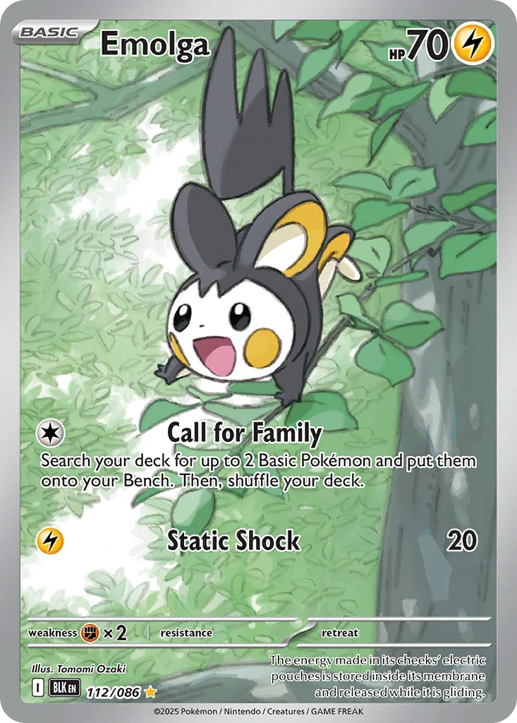 Emolga · Black Bolt