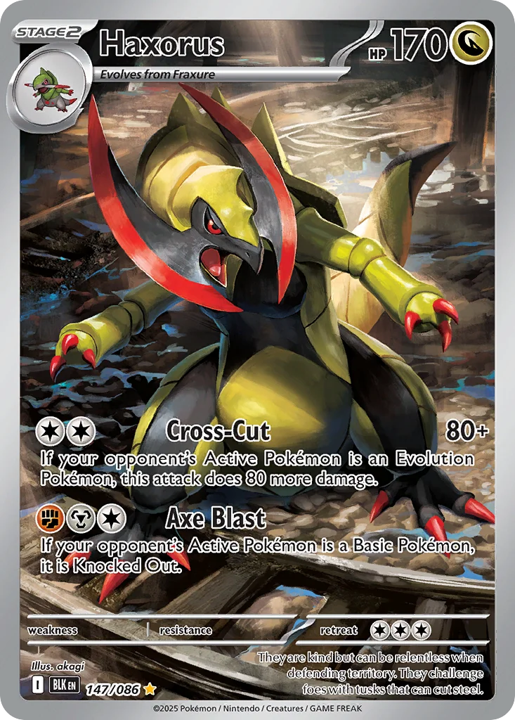 Haxorus · Black Bolt