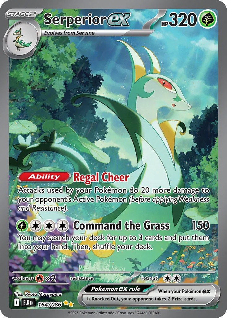 Serperior ex · Black Bolt