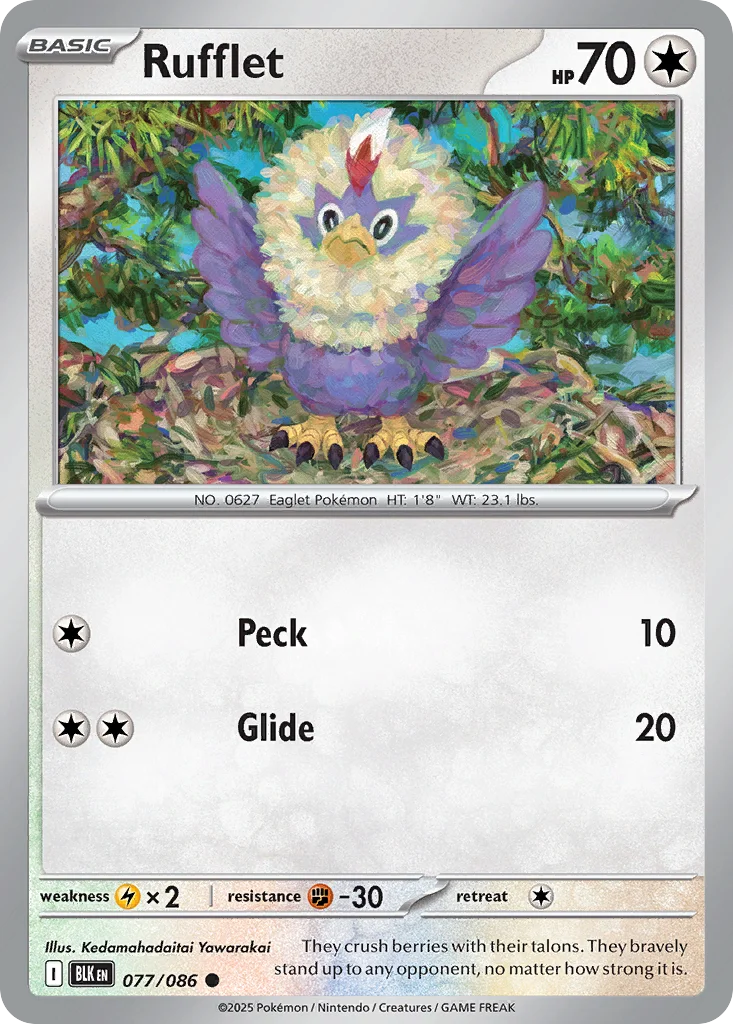 Rufflet · Black Bolt