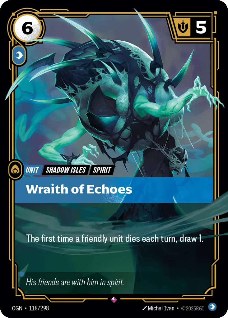 Wraith Of Echoes · Origins