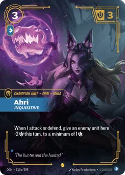 Ahri, Inquisitive