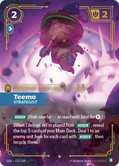 Teemo, Strategist
