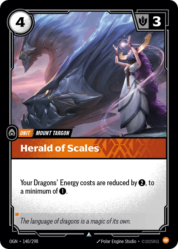 Herald Of Scales · Origins
