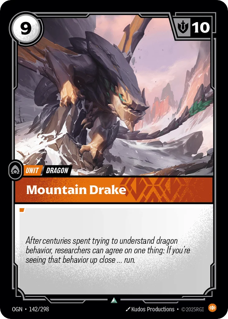 Mountain Drake · Origins