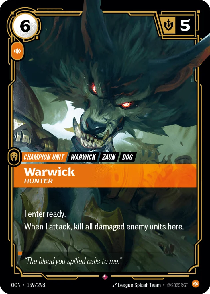Warwick, Hunter · Origins