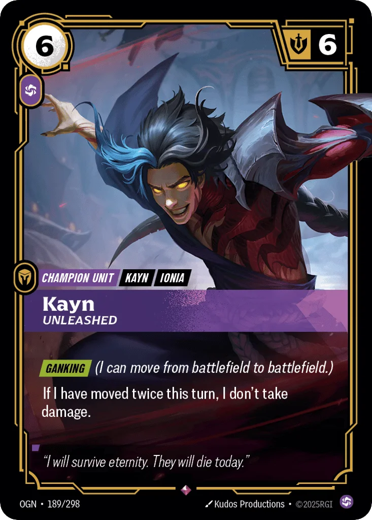 Kayn, Unleashed · Origins