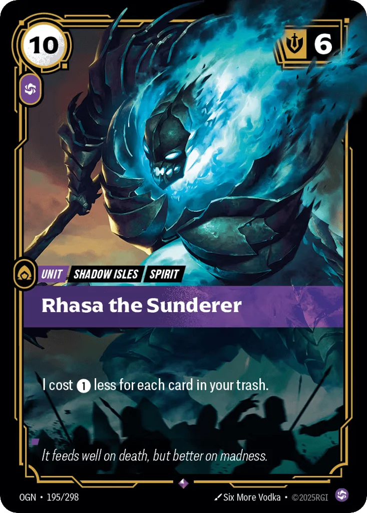 Rhasa The Sunderer · Origins
