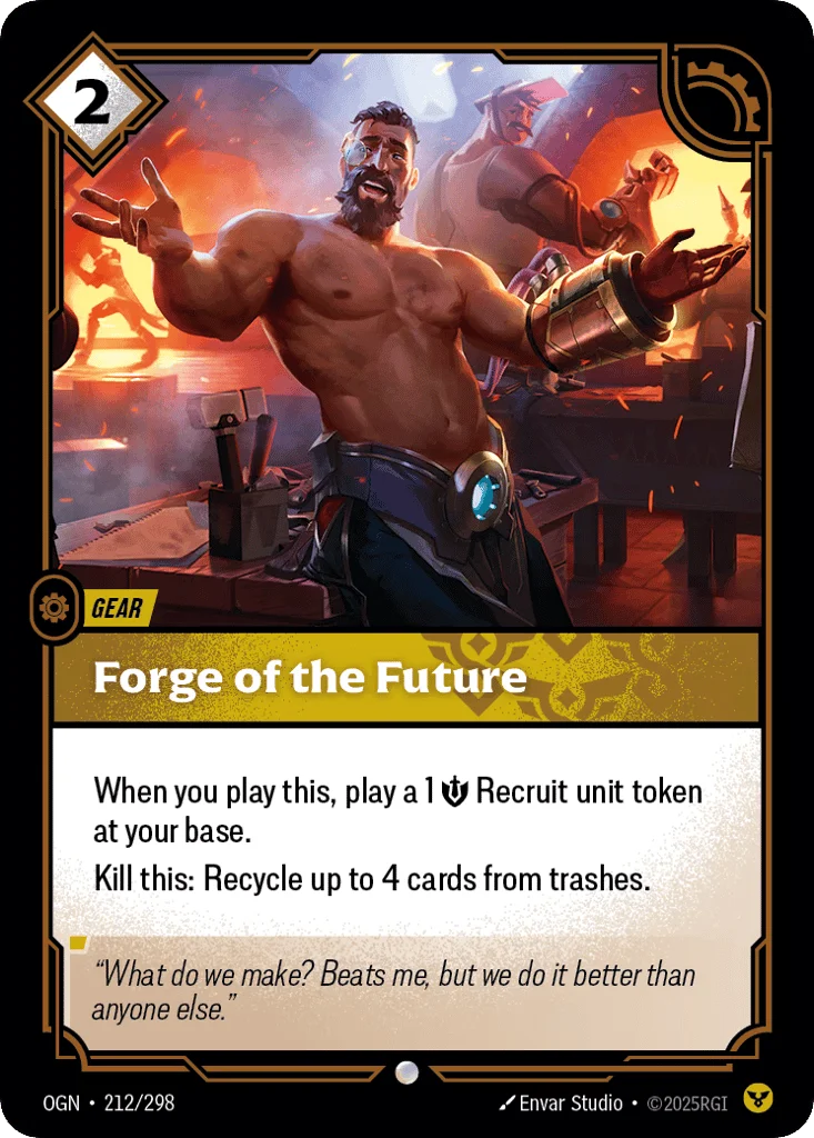 Forge Of The Future · Origins