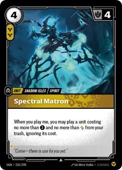 Spectral Matron