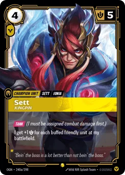 Sett, Kingpin