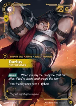 Darius, Executioner