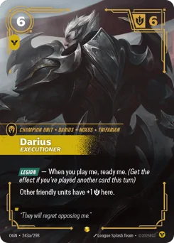 Darius, Executioner