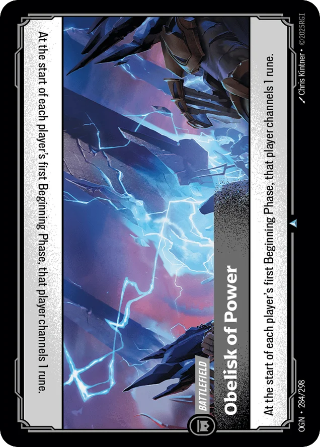 Obelisk Of Power · Origins