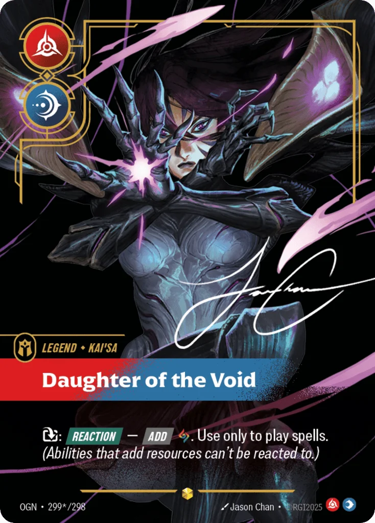 Daughter Of The Void · Origins