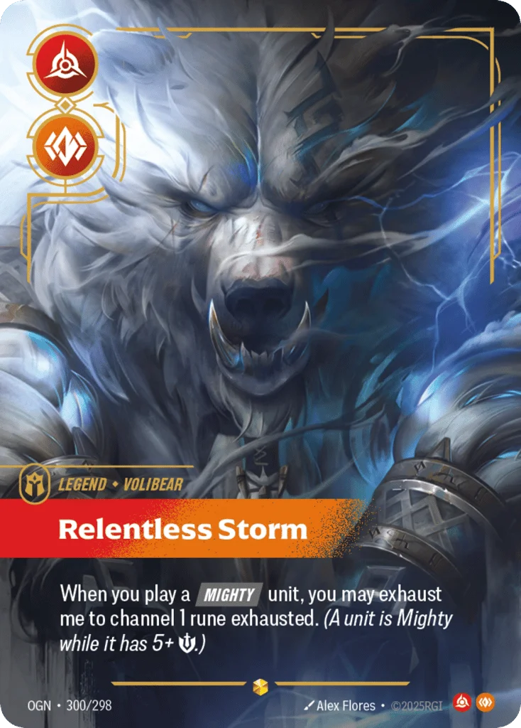 Relentless Storm · Origins