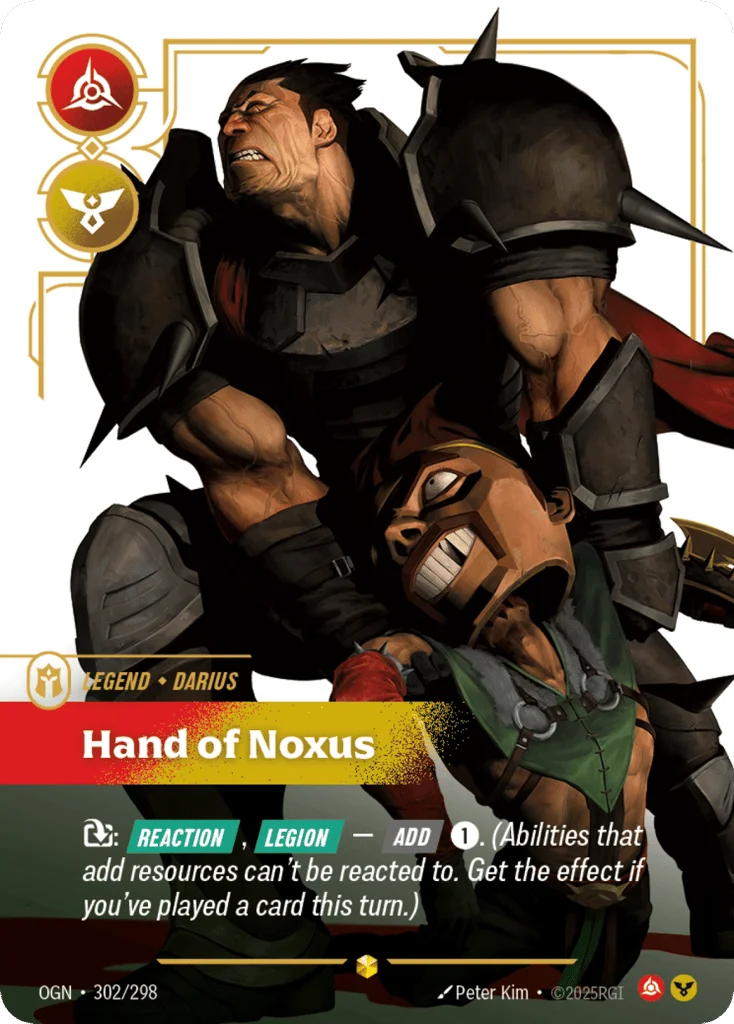 Hand Of Noxus · Origins