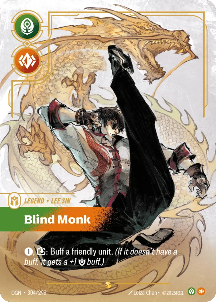 Blind Monk · Origins