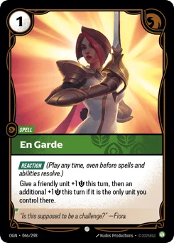 En Garde