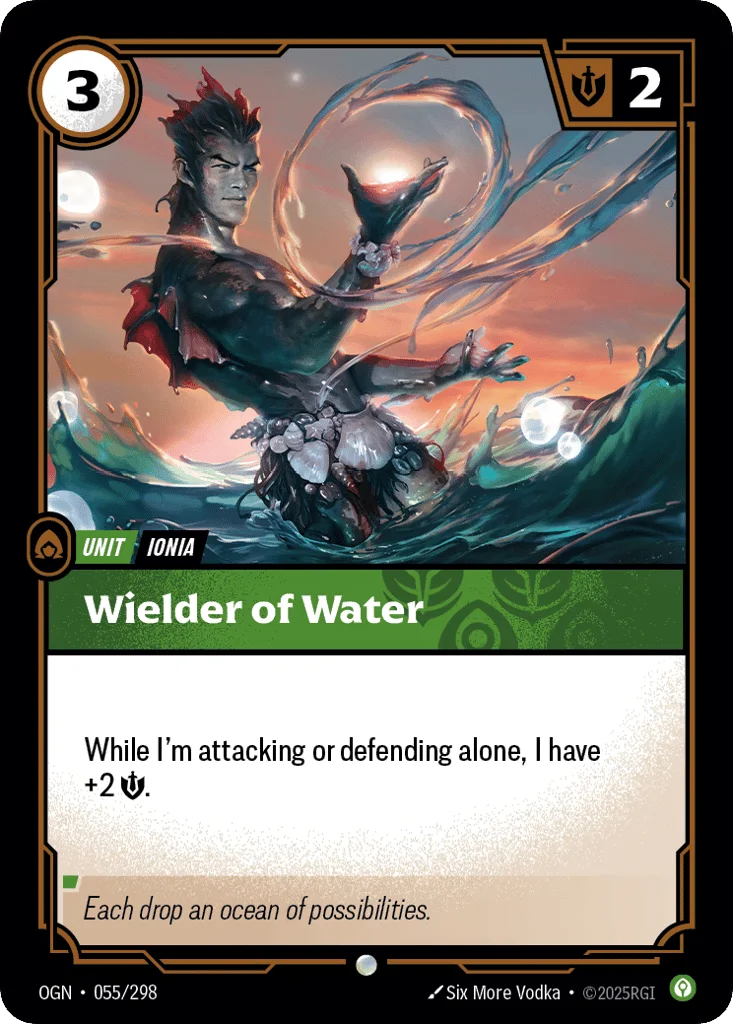 Wielder Of Water · Origins