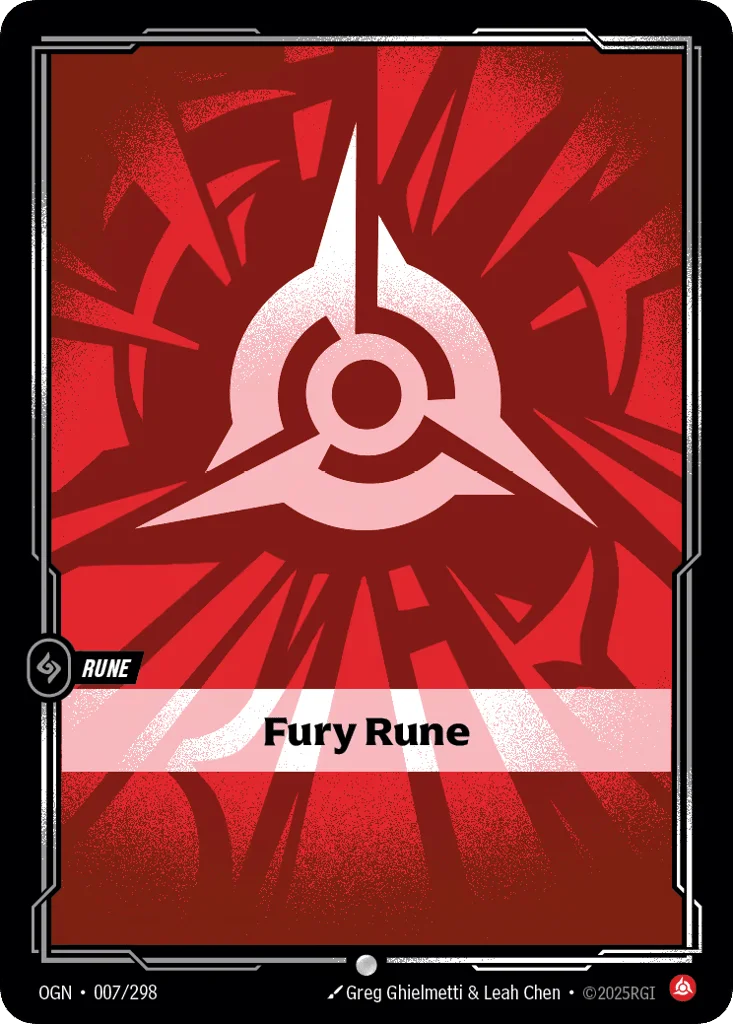 Fury Rune · Origins