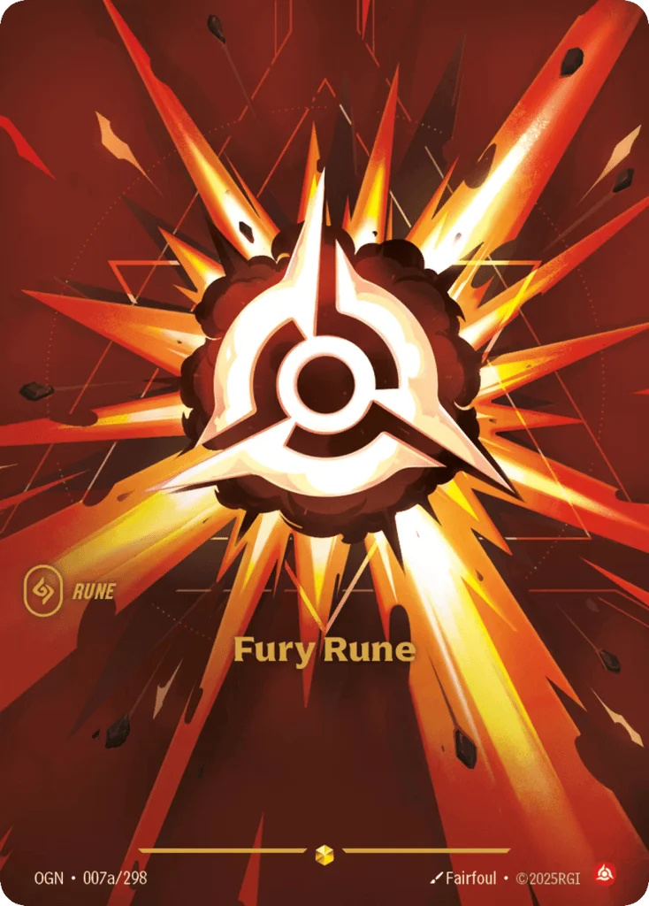 Fury Rune · Origins