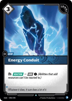 Energy Conduit