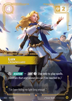 Lux, Crownguard