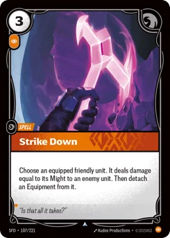 Strike Down