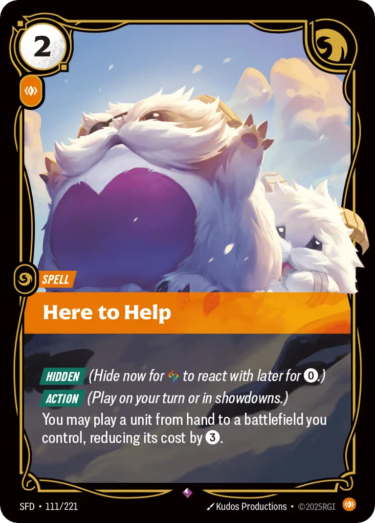 Here To Help · Spiritforged