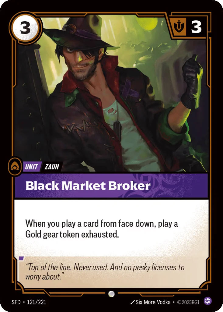 Black Market Broker · Spiritforged
