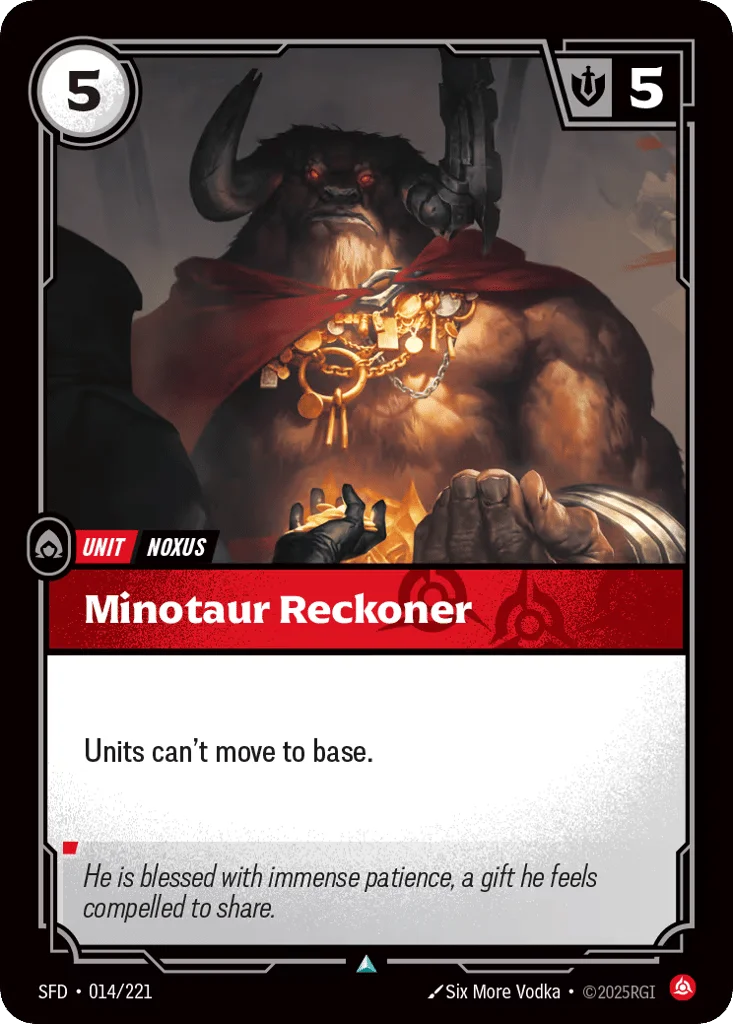 Minotaur Reckoner · Spiritforged