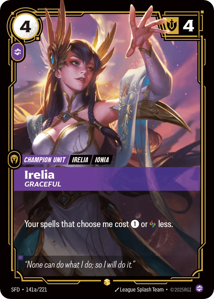 Irelia, Graceful · Spiritforged