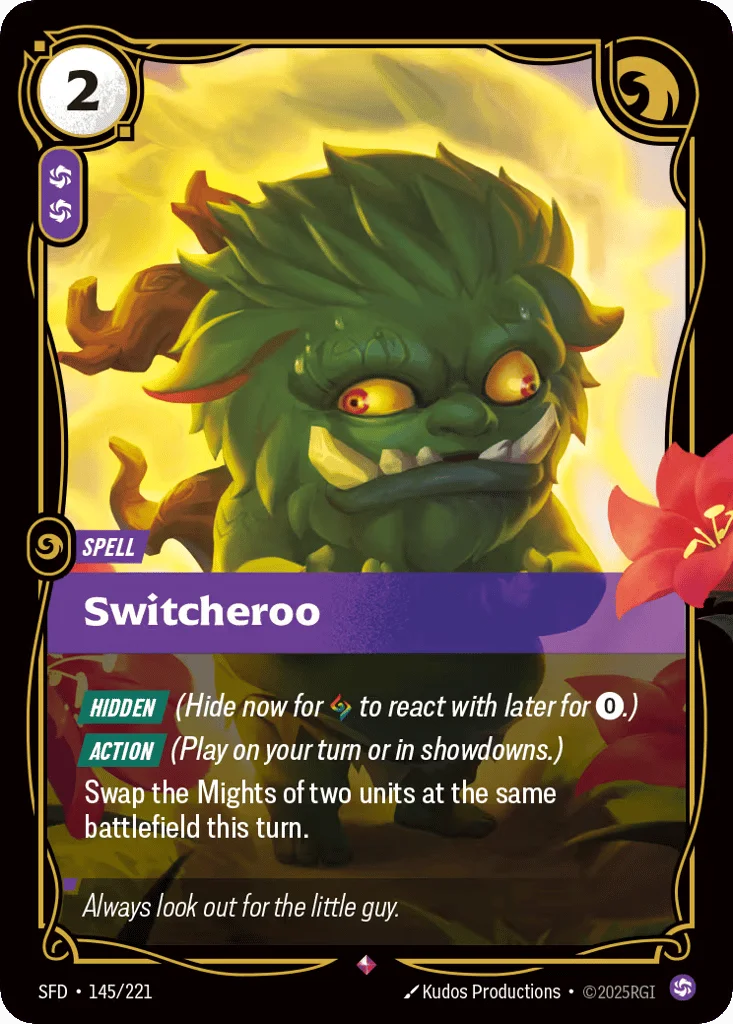 Switcheroo · Spiritforged