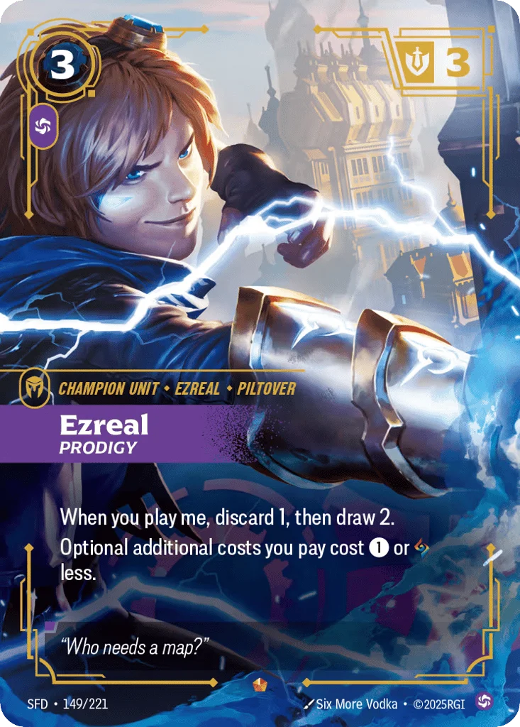 Ezreal, Prodigy · Spiritforged