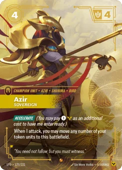 Azir, Sovereign